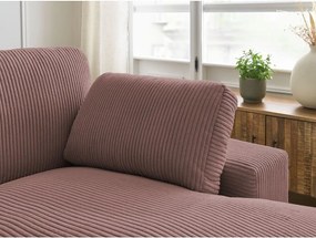 Розов ъглов диван от рипсено кадифе Belair – Bobochic Paris