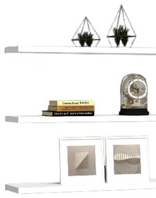 Бял рафт в комплект от 3 броя Boss - Kalune Design