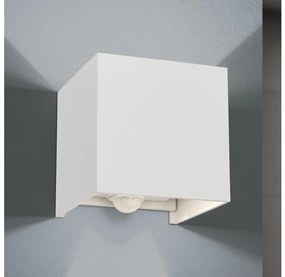 Orion AL 11-1314 - LED външно осветление с сензор CUBE-S LED/13W/230V IP54 бяло