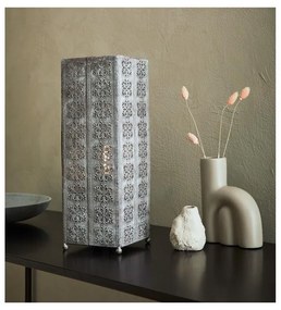 Сива настолна лампа , височина 33,5 cm Agra - Markslöjd