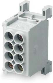 MOREK Клема изолирана СИВА MAG25-2 4x25mm² IP20 80A 1000V  - MAG1250A32