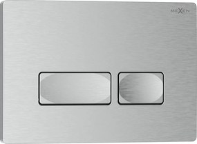 Mexen Tex 04 бутон за промиване, четкан никел - 6104-10