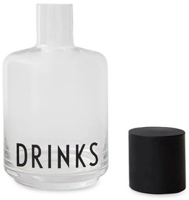 Стъклен кафеник за напитки, 500 ml - Design Letters
