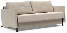 Бежов разтегателен диван с подлакътници , 160 см Cubed - Innovation