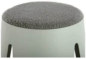 Светлозелена пластмасова табуретка Savor - Leitmotiv