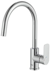 Стоящ смесител за кухня, Roca, A5A846EC00, с въртящ се чучур