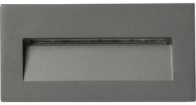 FARO 70289 - LED Лампа за вграждане MANI LED/5W/230V IK07 IP65 сив