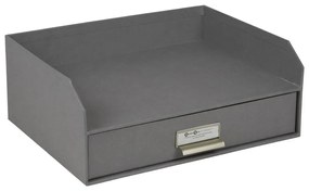 Картонен органайзер за докумнети с чекмедже Walter – Bigso Box of Sweden