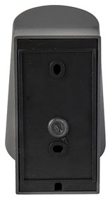 Модерна външна лампа антрацит с LED с датчик за здрач - Uma