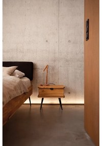 Нощно шкафче от дъбова дървесина в естествен цвят Kula - The Beds