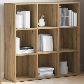 855969 vidaXL Шкаф за книги Artisan Oak 98x29x97,5 cm