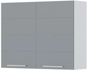 Висящ шкаф Hudson V7-90-2K-White - Gray