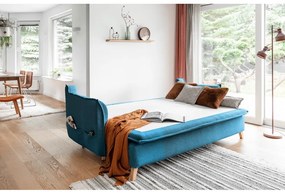 Тюркоаз сгъваем диван 225 cm Charming Charlie – Miuform