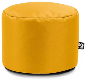 Жълт детски пуф Dot M – So Soft?