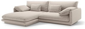 Бежов ъглов диван (ляв ъгъл) Torino – Micadoni Home