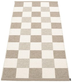 Бежова и кремава пътека за открито и закрито 70x160 cm Pix Dark Linen – Pappelina