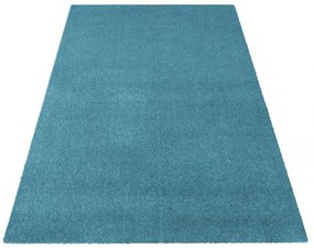 Едноцветен килим в син цвят Ширина: 200 см | Дължина: 300 см