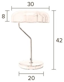 Месингова настолна лампа Eclipse - Dutchbone
