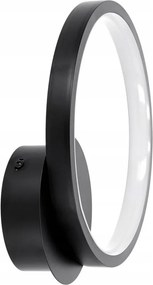 LED стенен осветител LED/14W/230V черен