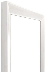 Стенно огледало с бяла рамка , 47 x 147 cm Paris - Styler