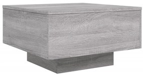 836572 vidaXL Кафе маса, сив сонома, 55x55x31 см, инженерно дърво