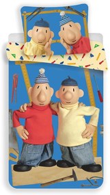 Единично памучно детско спално бельо 140x200 cm Pat a Mat – Jerry Fabrics