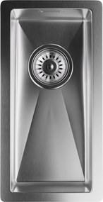 Klarstein Кухненска мивка TitanSteel 45 x 23 см (LxW) с повърхност, устойчива на ръжда, драскотини и топлина