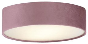 Searchlight 23298-3PI - Таванно осветително тяло DRUM 3xE27/60W/230V розово