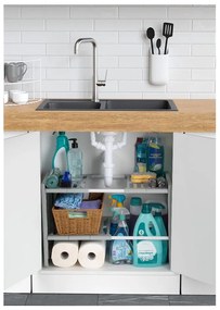 Разширяващ се рафт за шкаф под мивката с регулируема ширина - Compactor