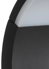 Модерен външен стълб антрацит 60 см с LED IP54 - Litt