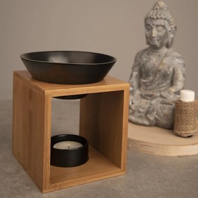 Порцеланова лампа за ароматерапия Black - Orion