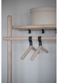 Комплект за антре от дъбова дървесина в естествен цвят Milford - Rowico