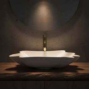 Умивалник за плот Rea Infinity + Изпускателен клапан Click-Clack