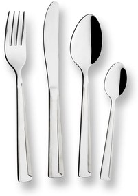 Комплект прибори за хранене ZEPHYR ZP 1512 AE SM, 24 части, Неръждаема стомана, Сребрист