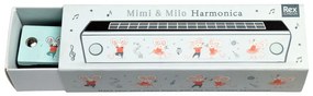 Музикална играчка Harmonica Mimi and Milo – Rex London