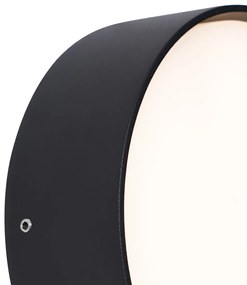 Модерна външна стенна лампа черна вкл. LED IP65 - Dop