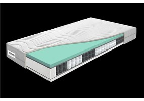 Твърд/средно твърд пружинен матрак с две лица 160x200 cm Standard Pocket – BENAB