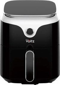 Разопакован: Фритюрник с горещ въздух AirFryer Oliver Voltz OV51980VD, 1400W, 3.5L, 10 програми, Дигитален, Таймер, 80-200C, Черен