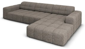 Тъмносив ъглов диван (десен ъгъл) Chicago – Cosmopolitan Design