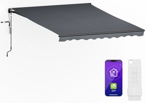 Blumfeldt CloudShade тента, Смарт контрол, UV защита, Стенен монтаж