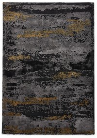 Черно-златист килим 170x120 cm Craft - Think Rugs