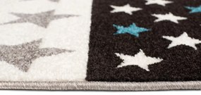 Очарователен син килим със звезди Šírka: 60 cm | Dĺžka: 110 cm