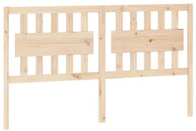 818580 vidaXL Горна табла за легло, 165,5x4x100 см, бор масив