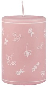 Розова свещ , време на горене 48 часа Fleur - Unipar