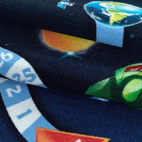 Тъмносин детски килим 100x150 cm Play Space – Ayyildiz Carpets