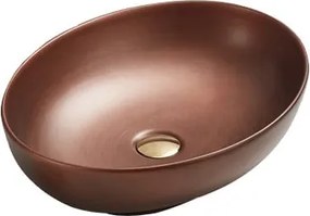 Mexen Iko умивалник за плот 52 x 39 см, меден - 22245251