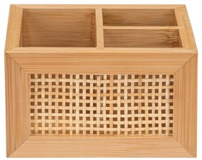 Бамбуков органайзер за баня Allegre, 12 x 9 cm - Wenko