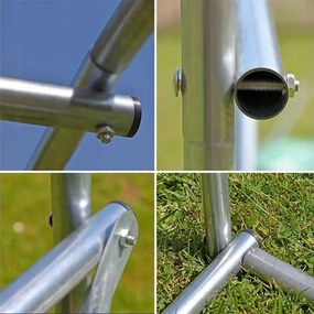 Заместваща конструкция за трисегментна кутия от фолио с размери 2 m x 3,5 m