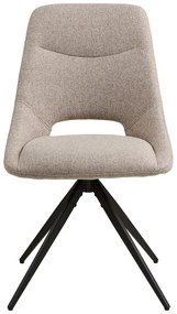 Бежов тапициран трапезен стол Dokka – House Nordic