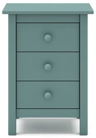 Детско нощно шкафче от борова дървесина в цвят бензин Max - Marckeric